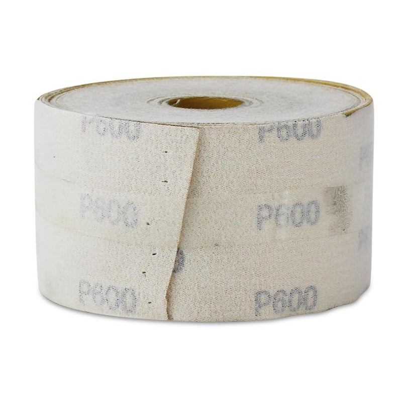BHA Gold Longboard Hook & Loop Continuous Sanding Roll, 2-3/4" x 20 Yard - Durable, Cut-to-Size, Aluminum Oxide Sandpaper Sheets, Loading & Clog Resistant Gold Stearate Coating - 320 Grit - Image 4